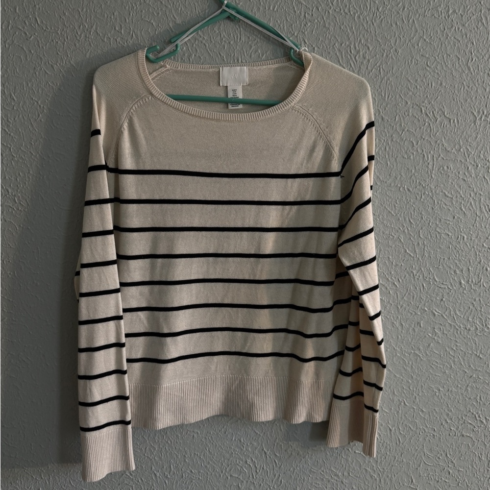 H&M Cream Knit Sweater